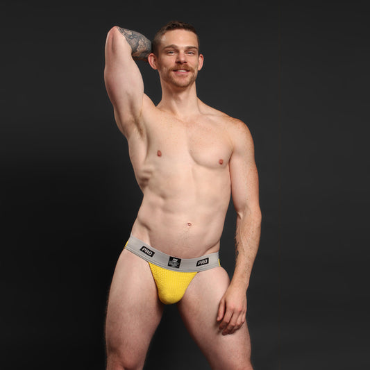 Pro Proformance 2 Inch Jockstrap (Yellow)