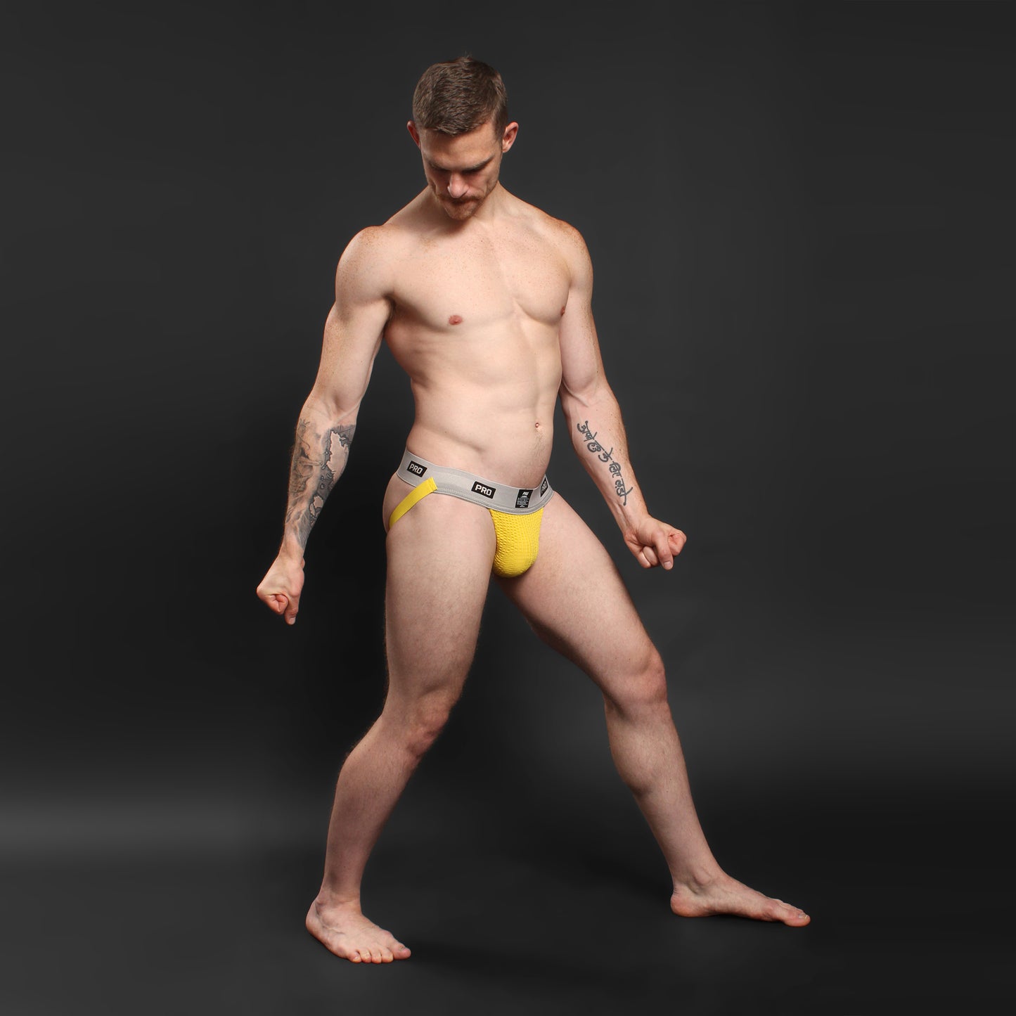 Pro Proformance 2 Inch Jockstrap (Yellow)