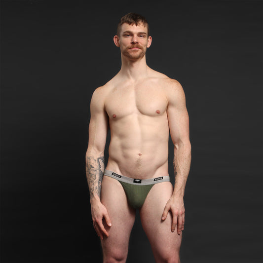 Pro Proformance Swimmer Jockstrap (Army-green)