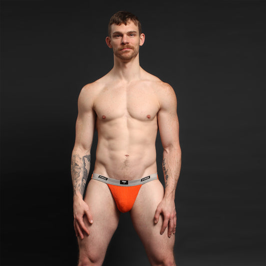 Pro Proformance Swimmer Jockstrap (Orange)