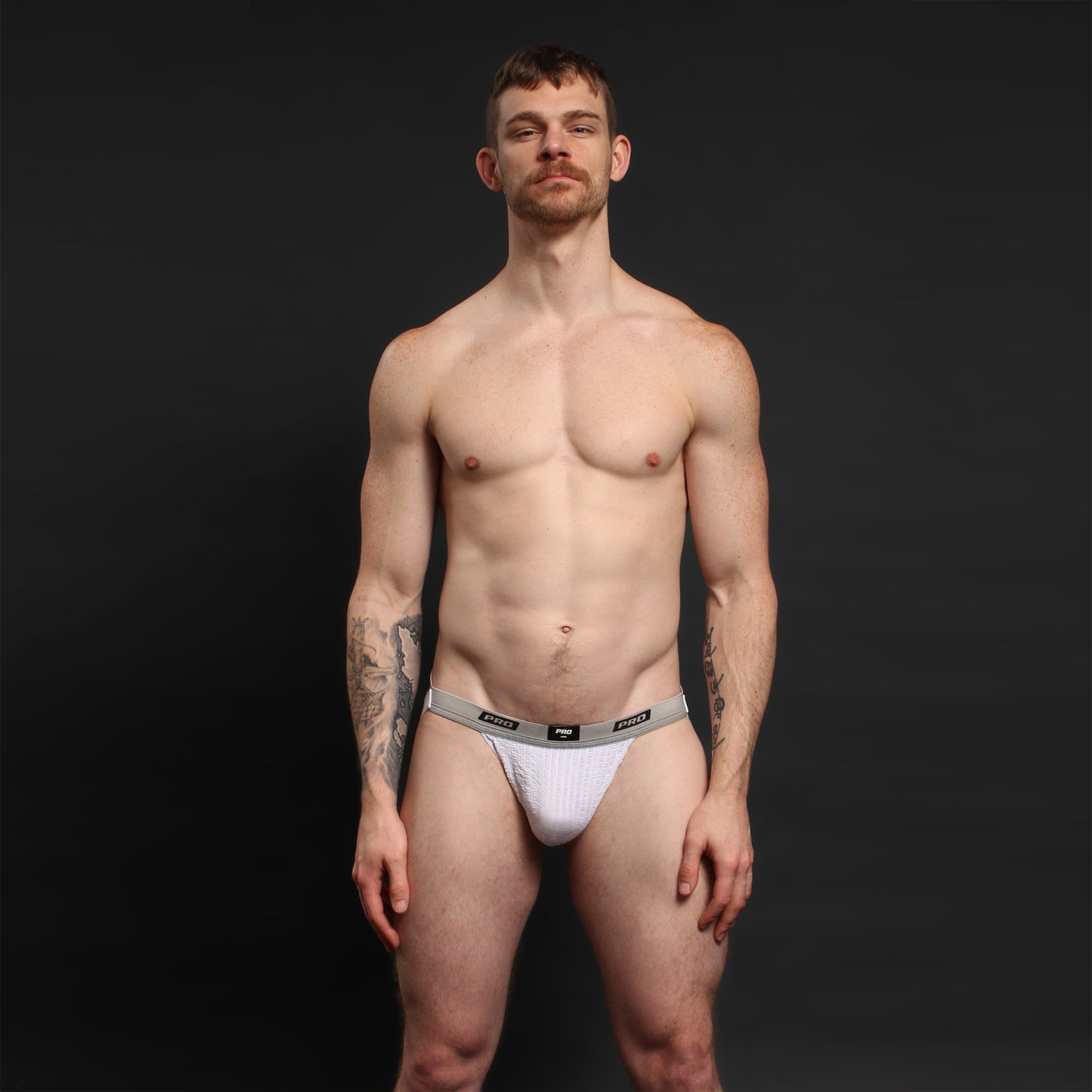 Pro Proformance Swimmer Jockstrap (White)