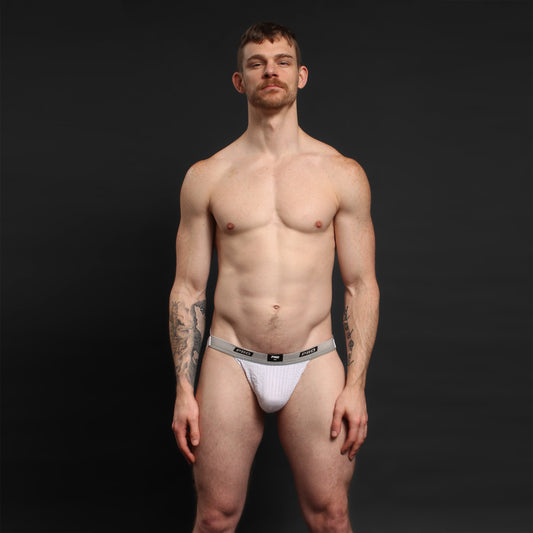 Pro Proformance Swimmer Jockstrap (White)
