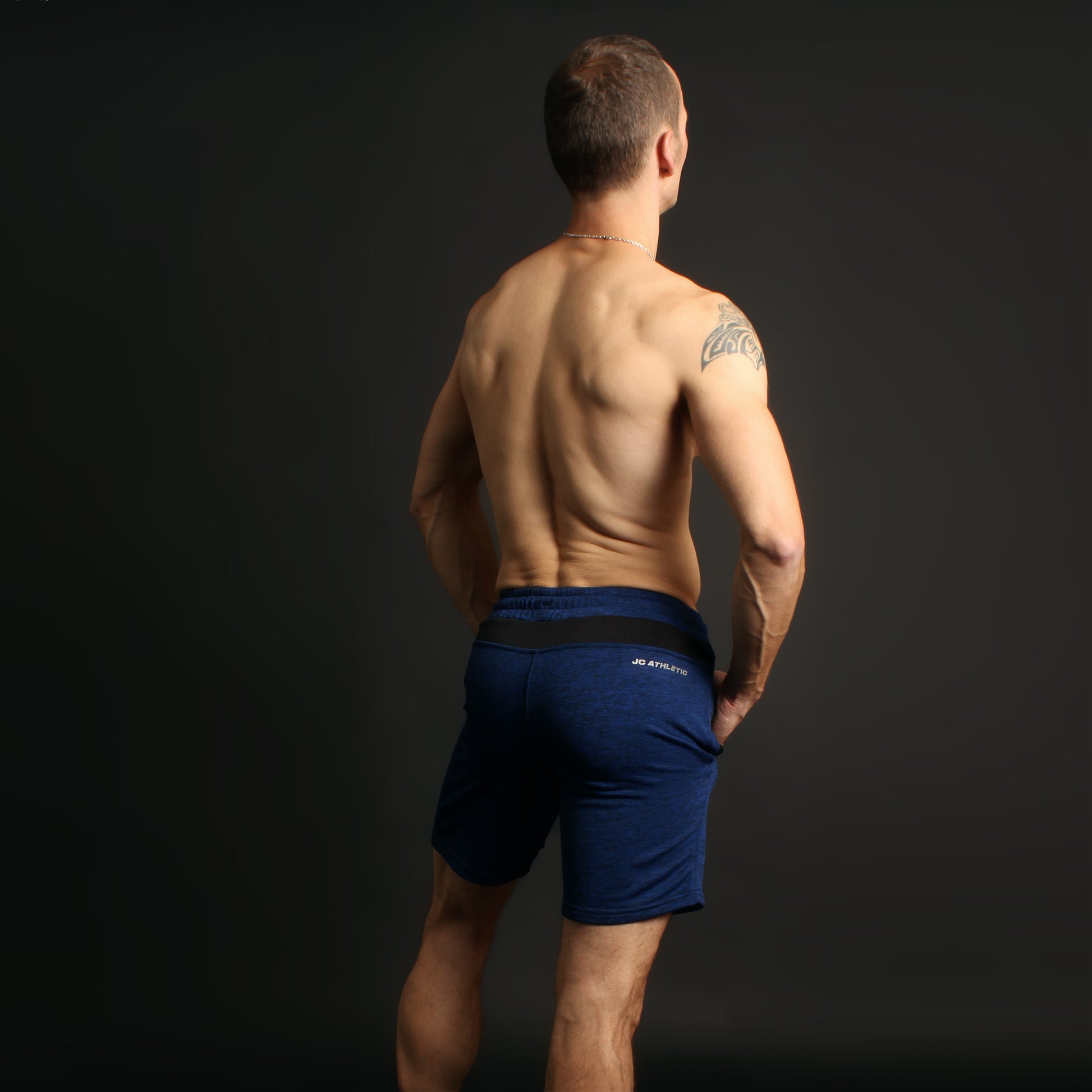 Contact Shorts (Heather blue)