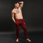 JC Athletic Contact Track Pants - Red